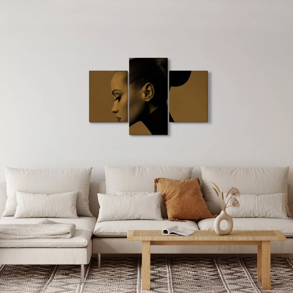 Obraz - Žena z profilu (90x60 cm)