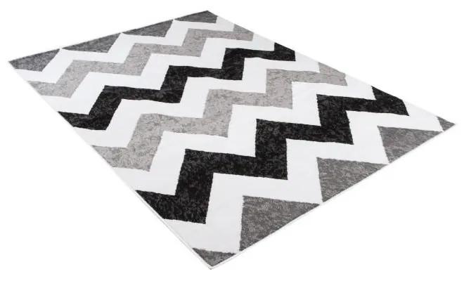 Kusový koberec PP Zero sivý 300x400cm