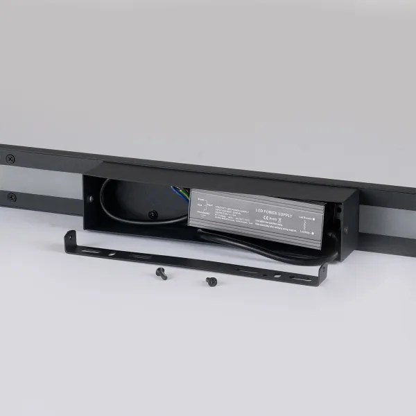 Brilagi - LED vonkajšie nástenné svietidlo LUNA LED/30W/230V 3000K IP65 150 cm čierne CRI 90