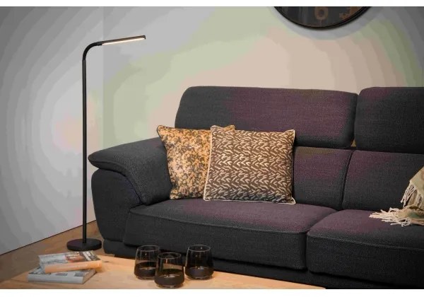 Lucide 36712/05/30 - LED Stojacia lampa GILLY LED/6W/230V čierna