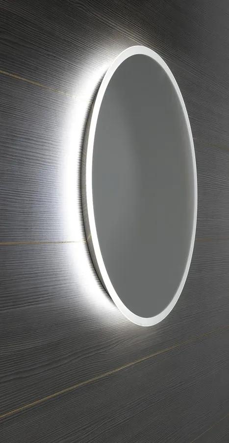 Sapho, VISO LED podsvietené guľaté zrkadlo, priemer 70cm, VS070