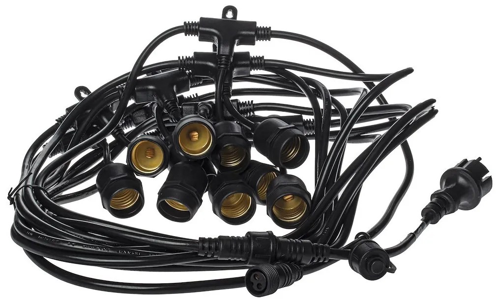 LED svetelná reťaz Basic1, 15m, (bez žiaroviek), b