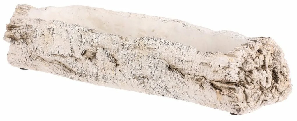 Kvetináč - truhlík, imitácia brezy, 39 x 14 x 8 cm, 39 cm