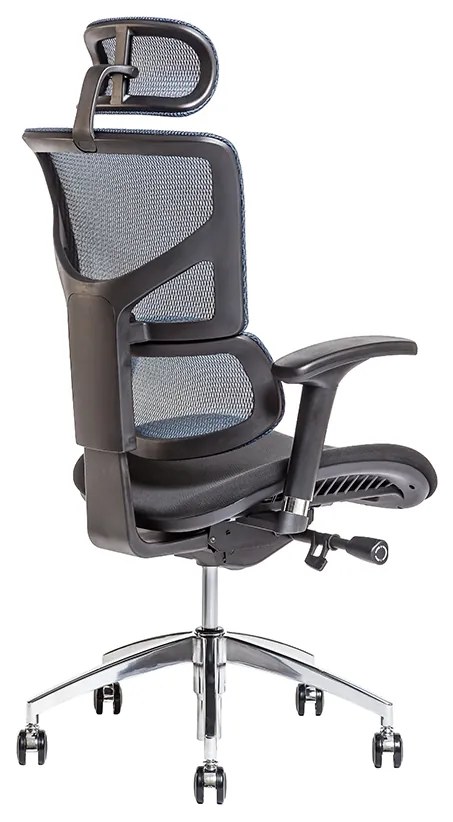 Kancelárska ergonomická stolička Office Pro MEROPE SP — viac farieb, nosnosť 135 kg Čierna