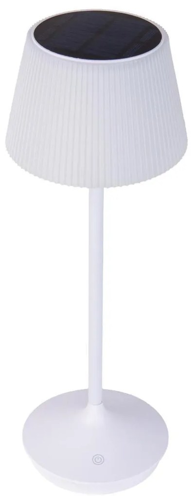 Stolová lampa „Ceri White", Ø 13, výš. 38 cm
