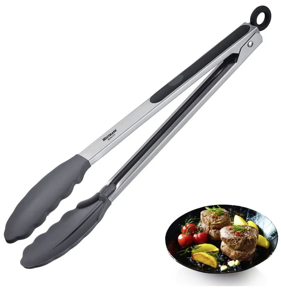 Westmark Servírovacie kliešte Classic Silicone Maxi, 34 cm