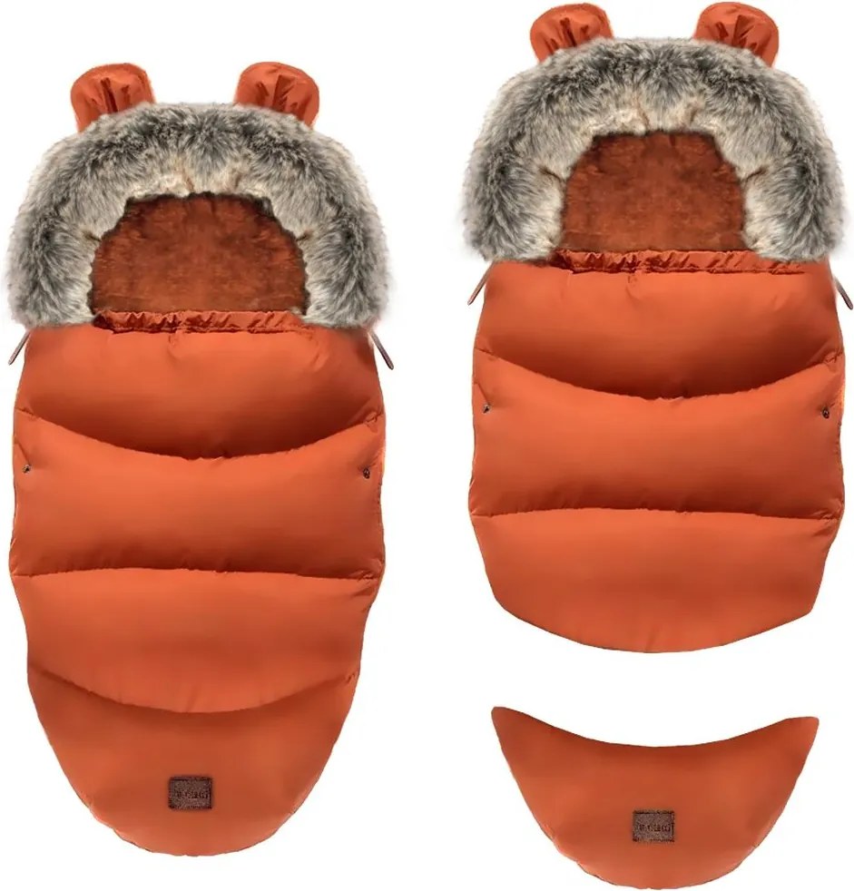 Tutumi Tutumi, detský spací vak GROW-UP N CARMEL, oranžová, NAZ-06613