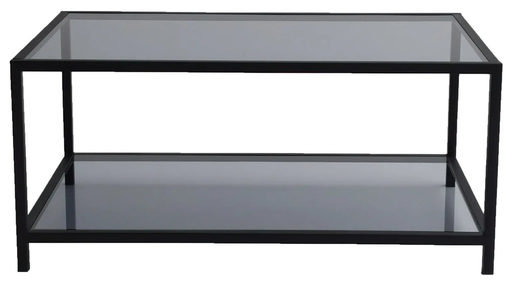 Konferenčný stolík Astro Sepha čierny/tvrdené sklo