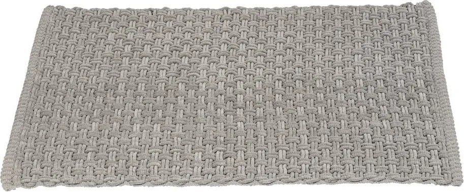 Sivá textilná kúpeľňová predložka 50x80 cm Ecoli – Wenko