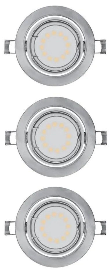 Osram - SADA 3x LED Podhľadové svietidlo 3xGU10/3W/230V