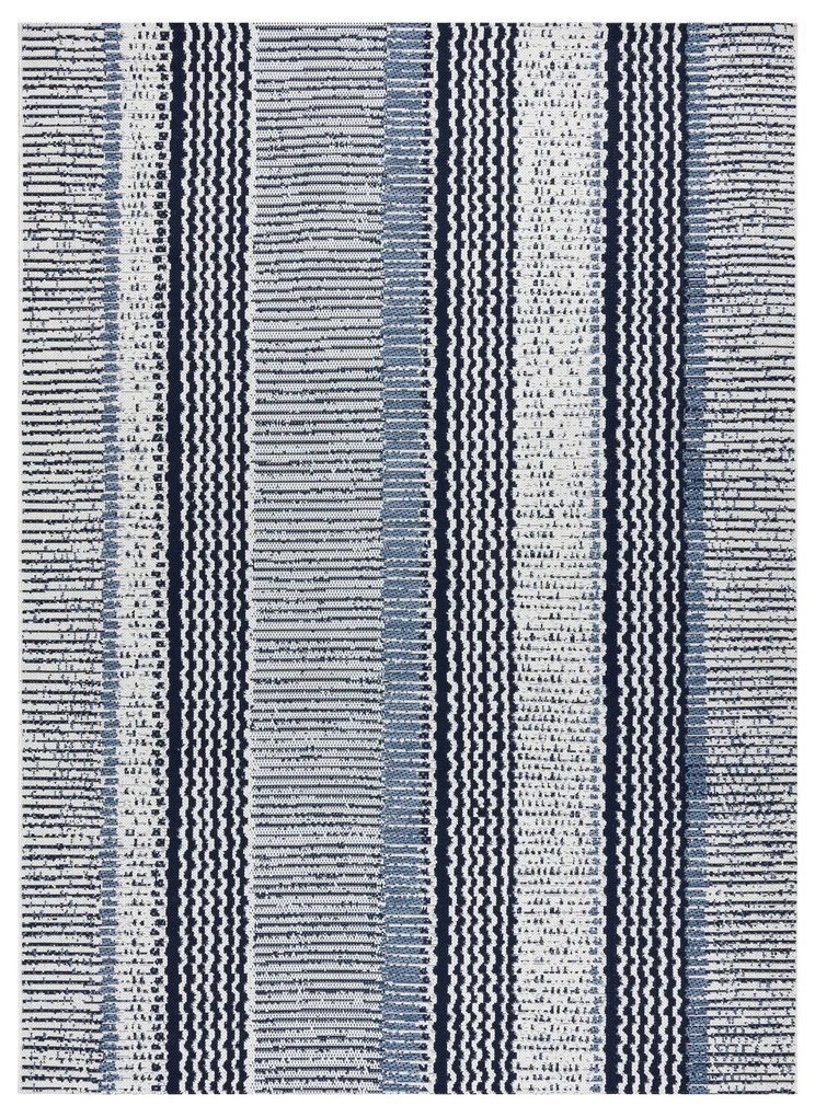 Koberec COLOR 47276/396 SISAL Pásy biela