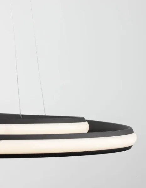 LED luster Aries 59 čierne