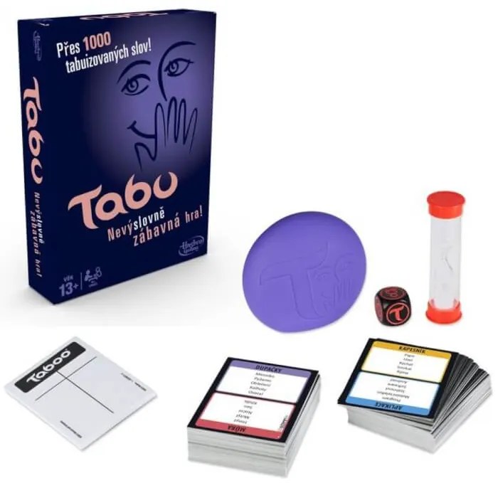 SPOLOČENSKÁ HRA TABU CZ VERZIA