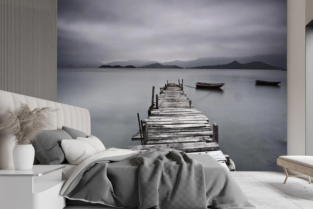 Gario Fototapeta Starý most na jazere Materiál: Vliesová, Rozmery: 350 x 245 cm