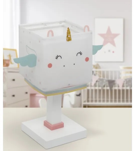 Dalber 64591 - Detská lampička LITTLE UNICORN 1xE14/8W/230V