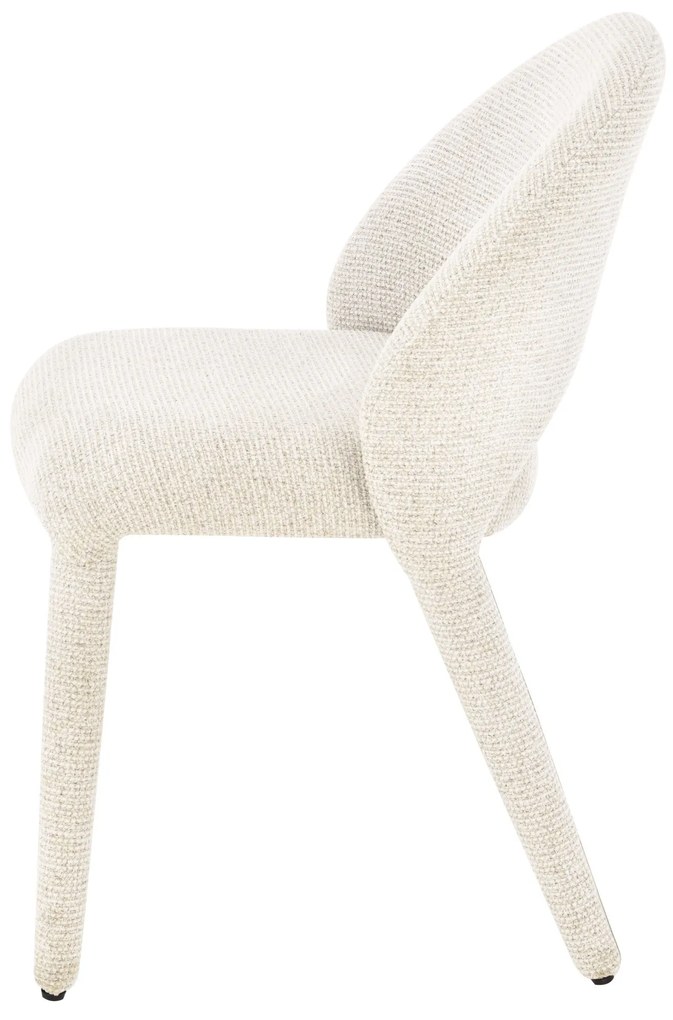 Čalouněná jídelní židle Ella béžová