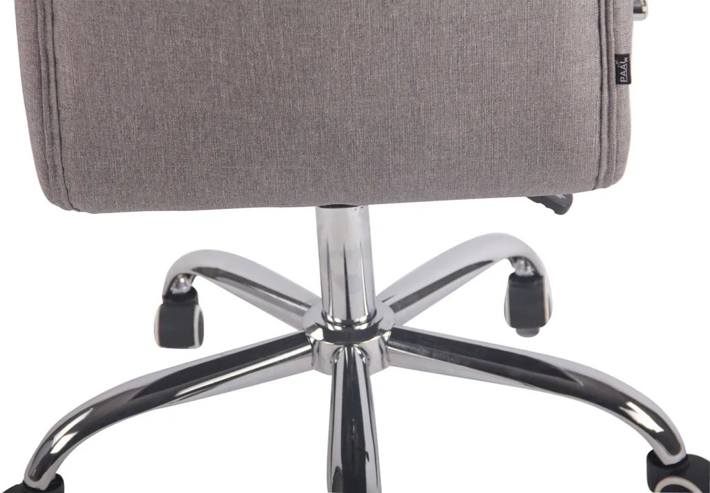Kancelárska stolička Deli - látka - Sivá