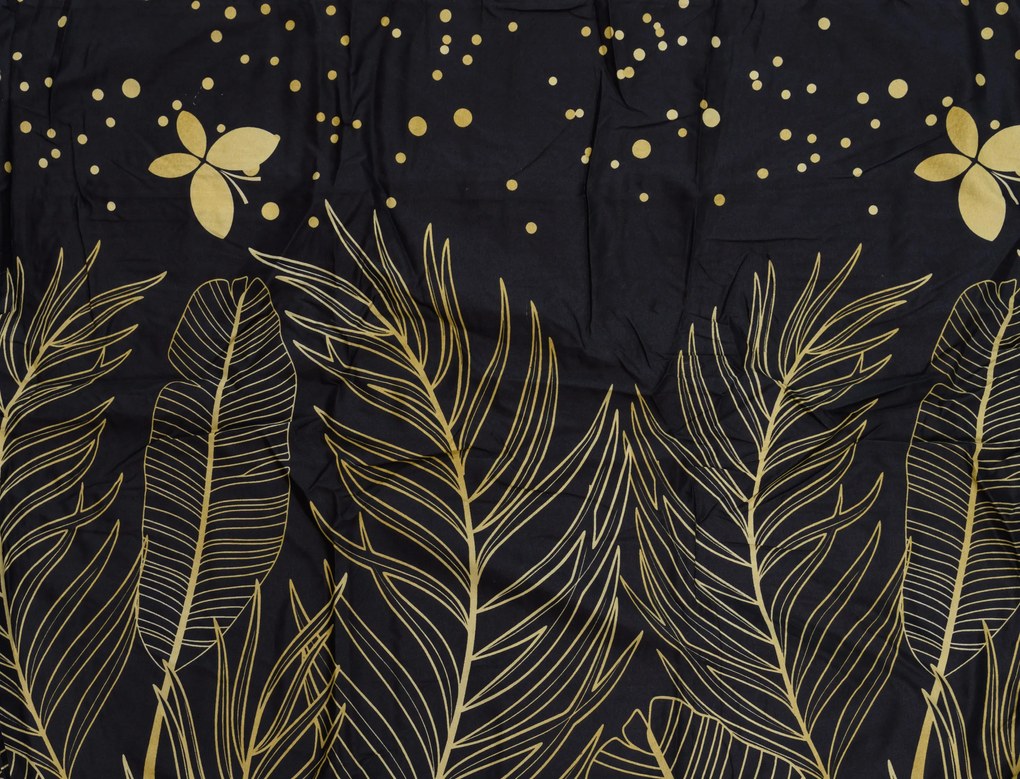 Obliečky z mikrovlákna VISATA čierne Rozmer obliečky: 70 x 90 cm | 140 x 200 cm