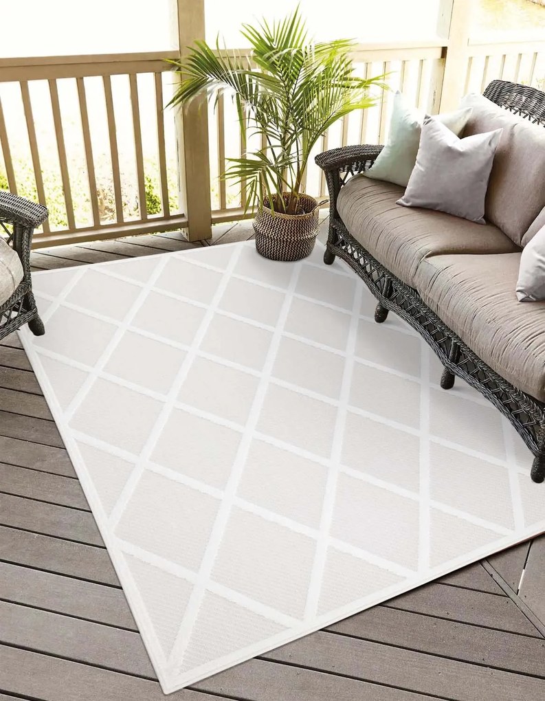 Dekorstudio Terasový koberec SANTORINI - 457 krémový Rozmer koberca: 200x290cm