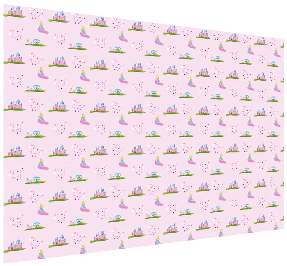 Gario Fototapeta Farebné princezny Materiál: Samolepiaca, Rozmery: 110 x 200 cm