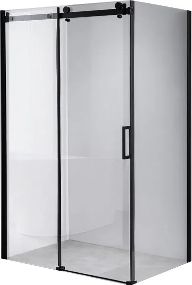 BPS-koupelny Obdĺžnikový sprchovací kút BS14C 120x90 čierna/transparent - bez vaničky