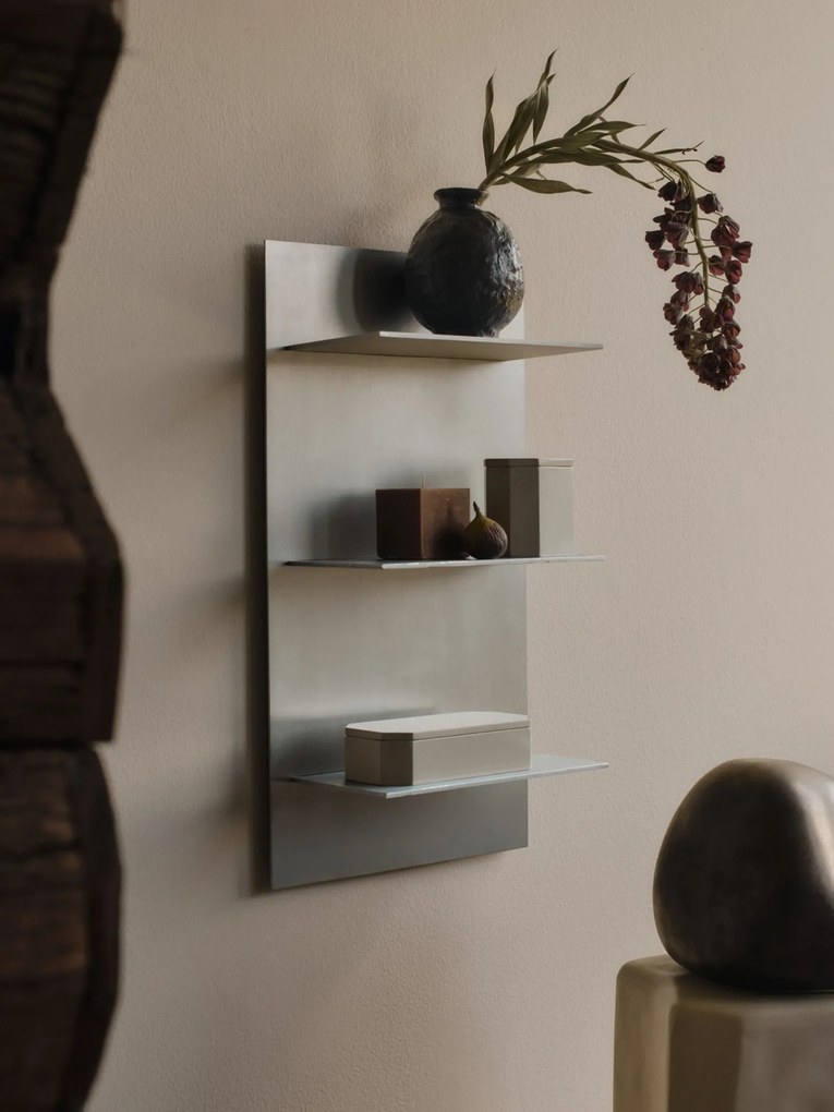 Ferm Living Sviečka Burren Block Small Bronze 7 cm