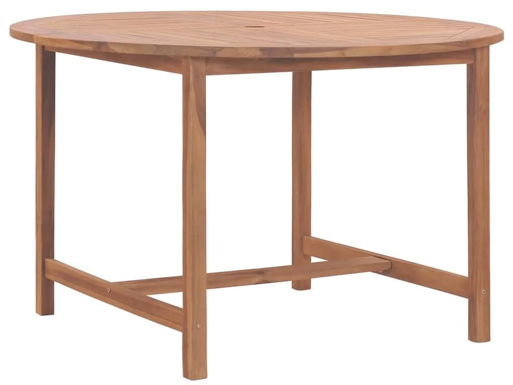 Záhradný stôl 120x76 cm, tíkový masív 49004