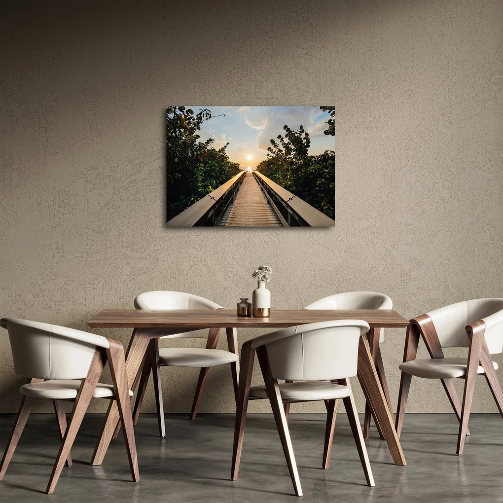 Obraz - cesta k slnku (70x50 cm)