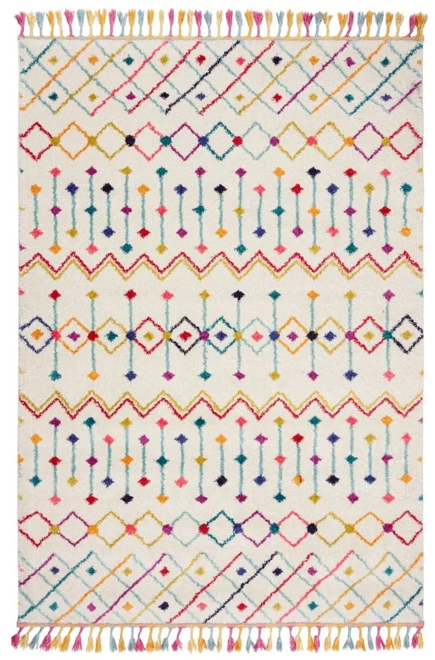 Krémovobiely detský koberec 120x170 cm Prairie - Flair Rugs