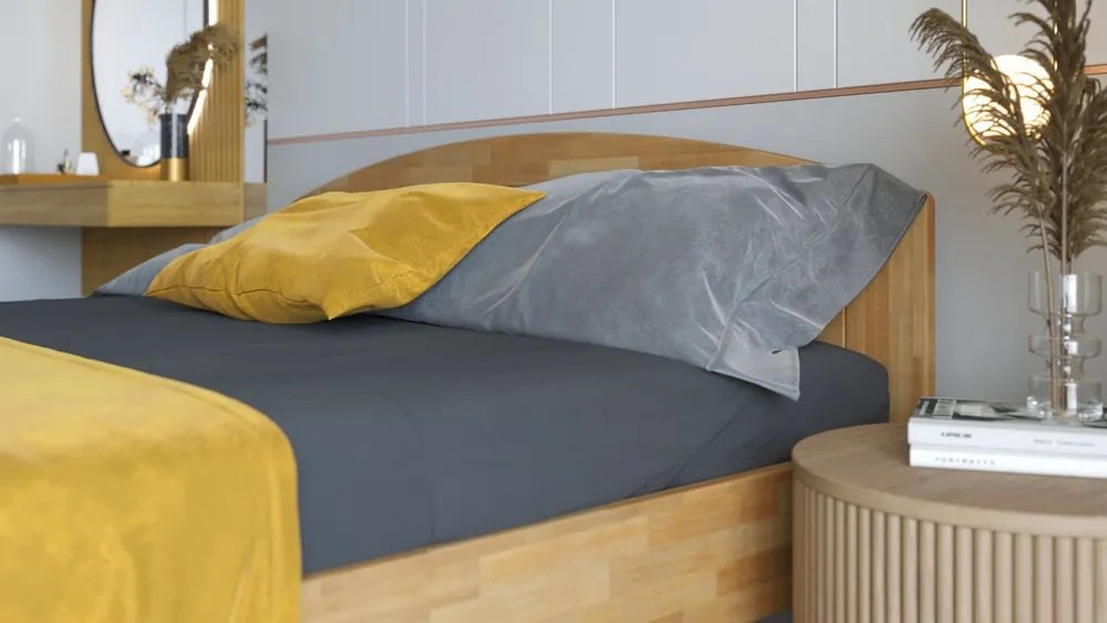 Posteľ Agnes 180x200 cm, jelša