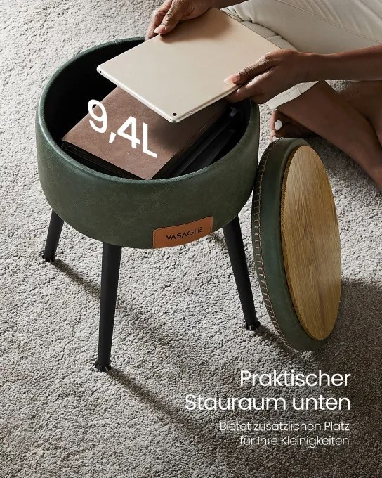 Taburetka s úložným priestorom LOM005C01
