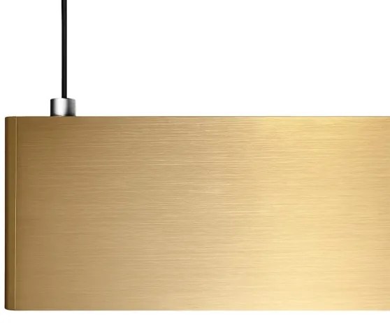 LED luster na lanku LINEA LED/36W/230V 3000/4000/5700K CRI 90 zlatý