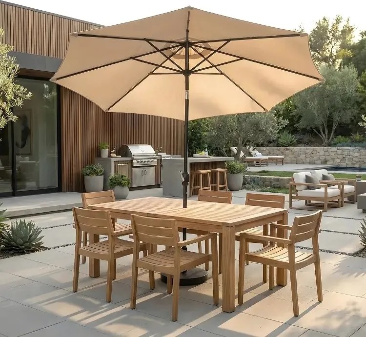 Fieldmann FDZN 5006 slnečník, krémová