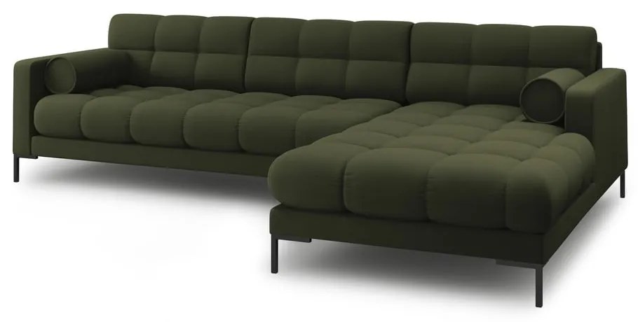 Zelená rohová pohovka (pravý roh) Bali – Cosmopolitan Design