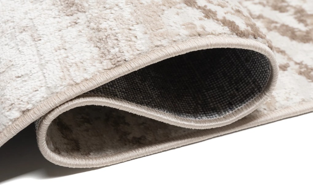 TA Koberec D002E WHITE/VIZON PORTLAND Biely Obdĺžnikový Rozmer: 80x150 cm