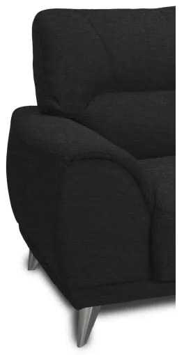 Trojmiestna pohovka LIVORNO čierna