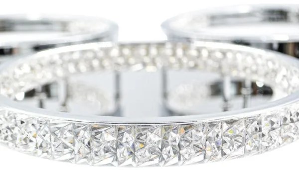 LED Stmievateľný prisadený luster LED/60W/230V 3000-6500K + diaľkové ovládanie