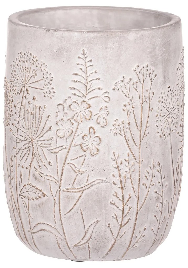 Váza Wildflowers zlatá, 15 x 20 cm