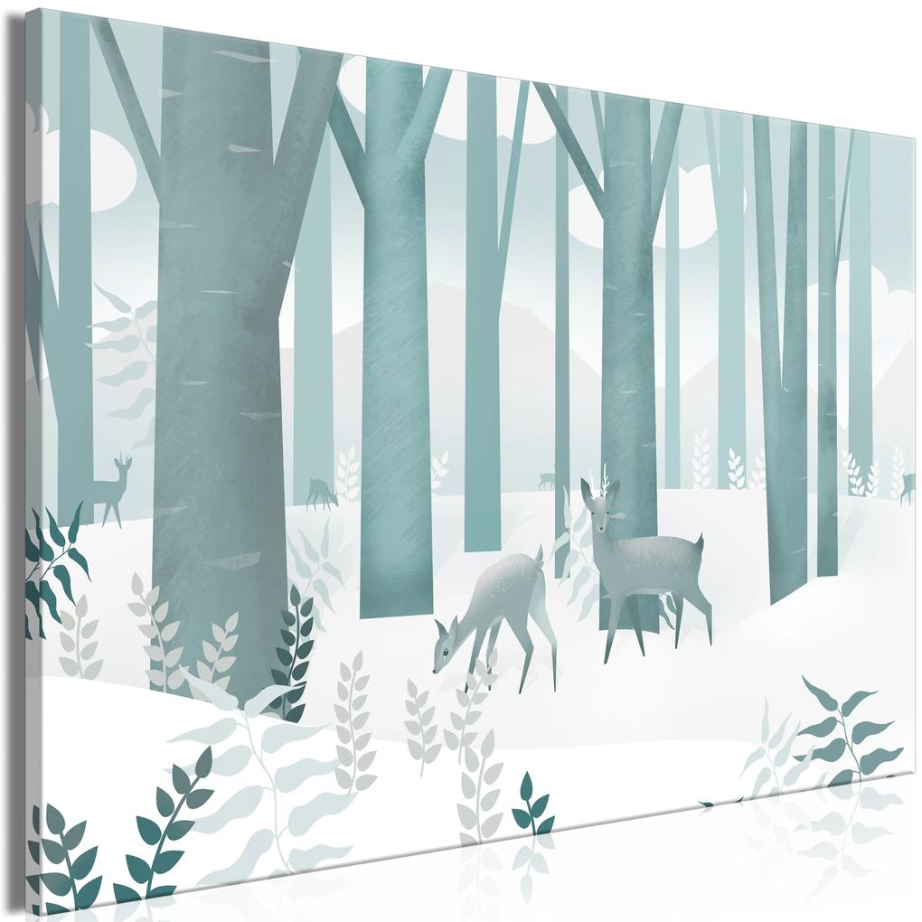 Artgeist Obraz - Fairy-Tale Forest (1 Part) Vertical - First Variant Veľkosť: 60x40, Verzia: Na talianskom plátne