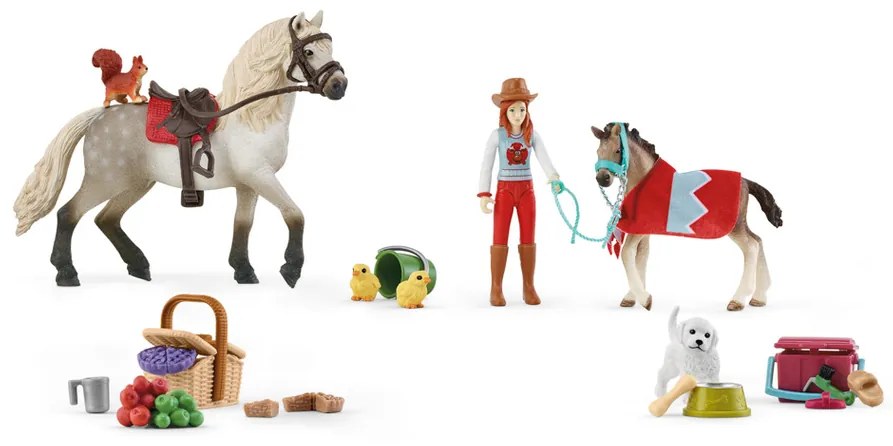 Schleich 98642 Adventný kalendár Kone