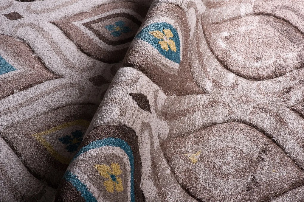 TA Koberec H109A DARK BEIGE SUMATRA rezbárstvo Rozmer: 160x220 cm