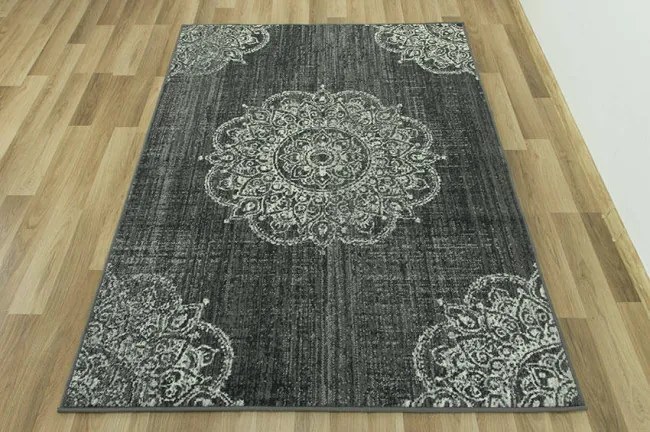 Koberec Aladin 513668/89911 Mandala sivý