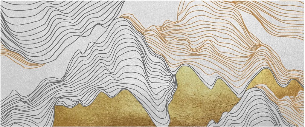Obraz - Dekor III. (120x50 cm)