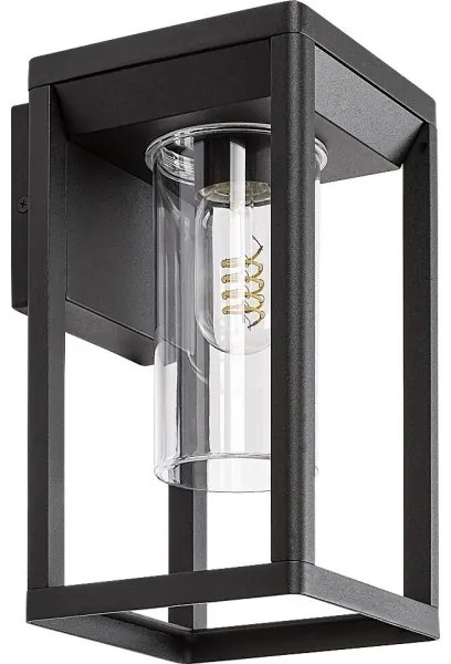 Rabalux 77085 - Vonkajšie nástenné svietidlo ZERNEST 1xE27/15W/230V IP54 čierna