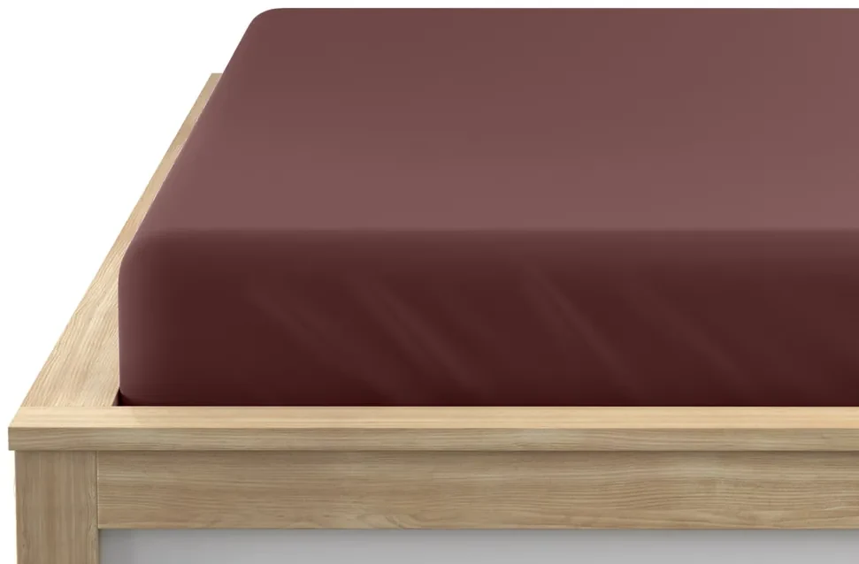 Jersey plachta EXCLUSIVE tmavohnedá 90 x 200 cm