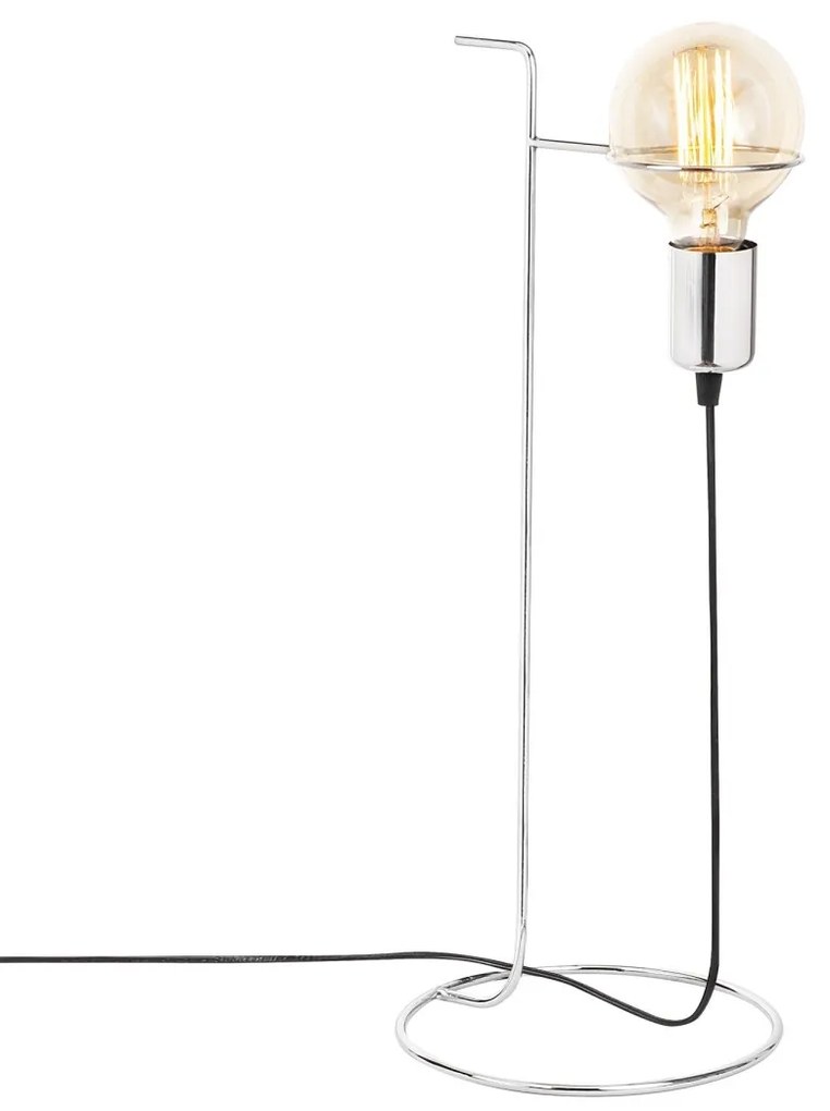 Stolová lampa Pota chróm