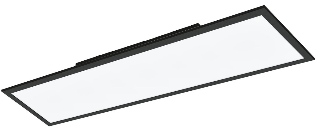 EGLO LED inteligentné stropné svietidlo SALOBRENA-Z, 33,5 W, teplá-studená biela, 120x30cm, hranaté, čier
