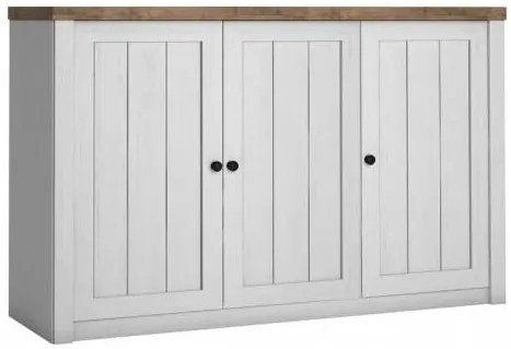 Komoda PROVENCE K3D, sosna andersen / dub lefkas.