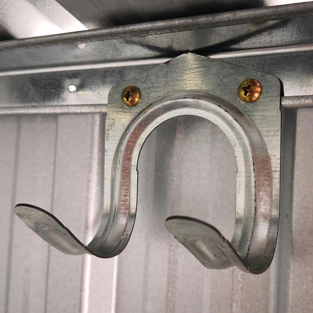 Záhradný domček na náradie Avenberg 2,36 x 1,31 m ANTRACIT SD-YX48-H154C