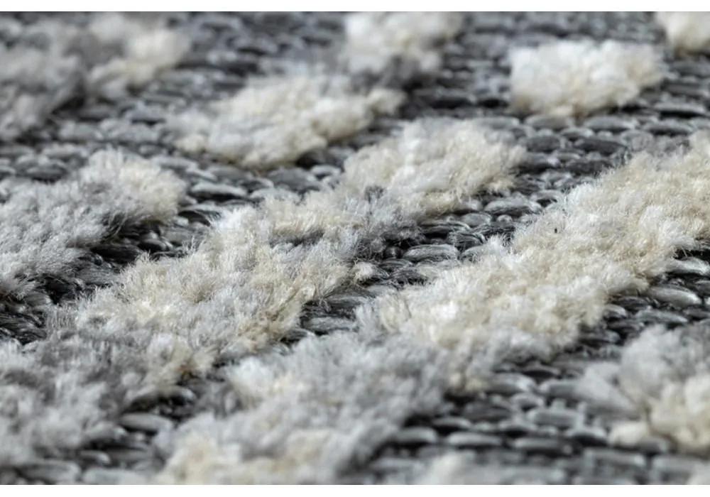 Kusový koberec Heksa sivý 140x190cm
